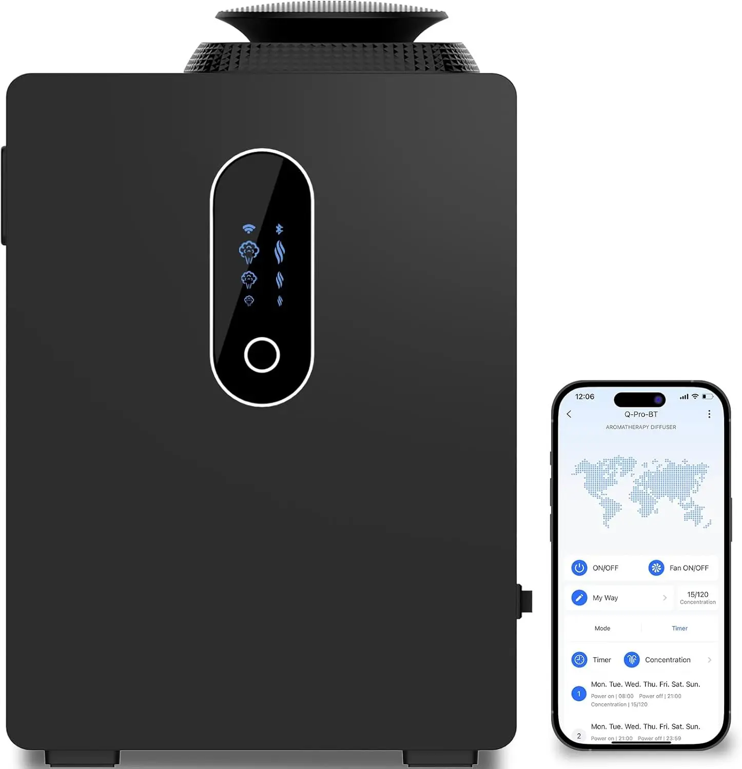 2026 Upgraded HVAC Scent Diffuser Machine, WiFi Control, Coverage 6000 Sq.Ft, Scent Air Machine For Home 1000ML
2026 Upgraded HVAC Scent Diffuser Machine, WiFi Control, Coverage 6000 Sq.Ft, Scent Air Machine For Home 1000ML
