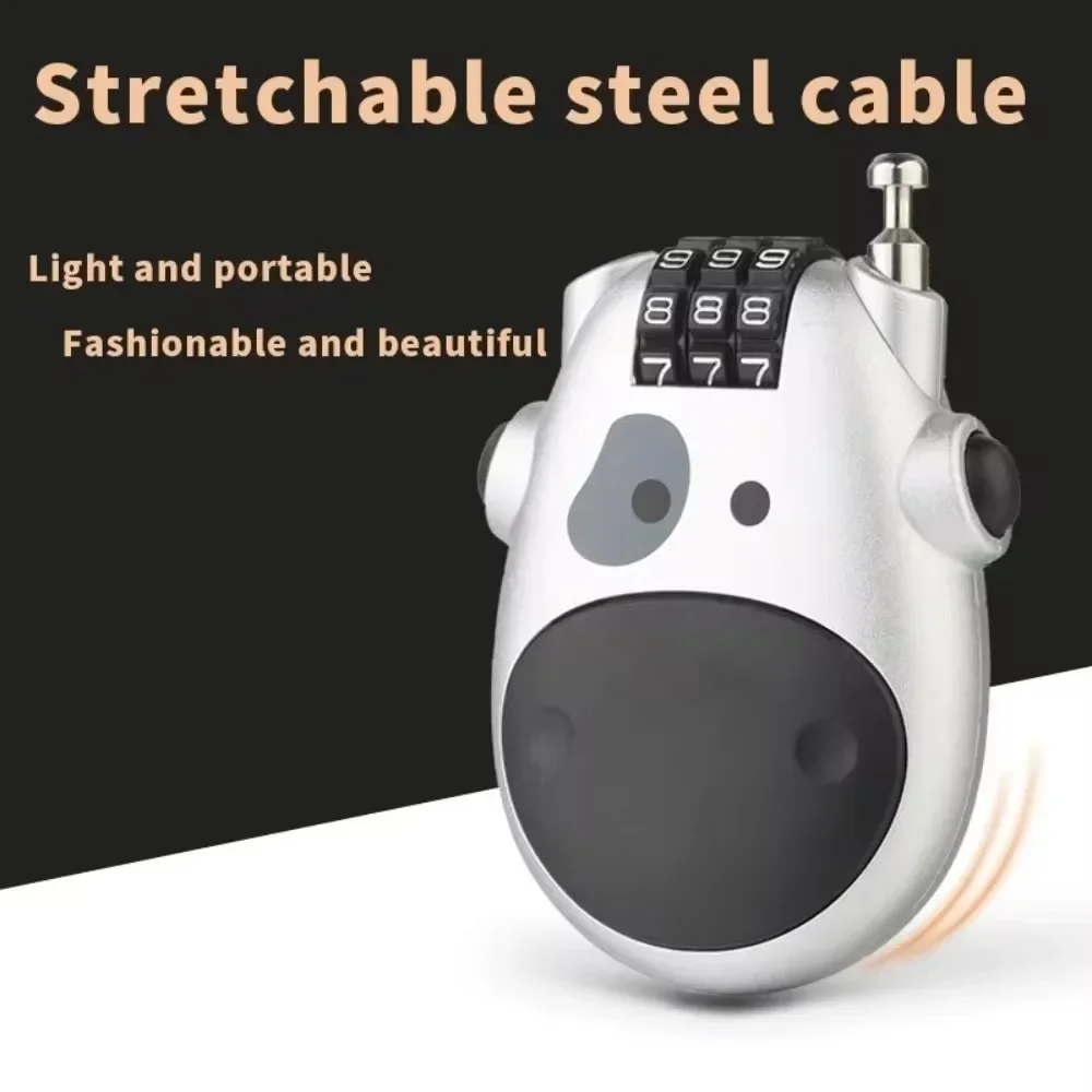 Motorcycle Password Lock Telescopic Wire Rope Steel Cable Code Lock Anti-theft Safety Lock Bicycle Suitcase Wheel Luggage Lock
Motorcycle Password Lock Telescopic Wire Rope Steel Cable Code Lock Anti-theft Safety Lock Bicycle Suitcase Wheel Luggage Lock