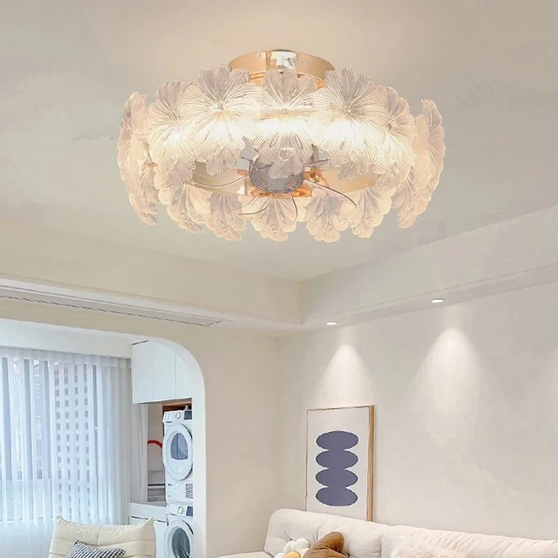 Led Light Restaurant Bedroom Living Room Variable Frequency Ceiling Fan Light Pure Copper Core Motor Silent Invisible Fan Lig
Led Light Restaurant Bedroom Living Room Variable Frequency Ceiling Fan Light Pure Copper Core Motor Silent Invisible Fan Lig