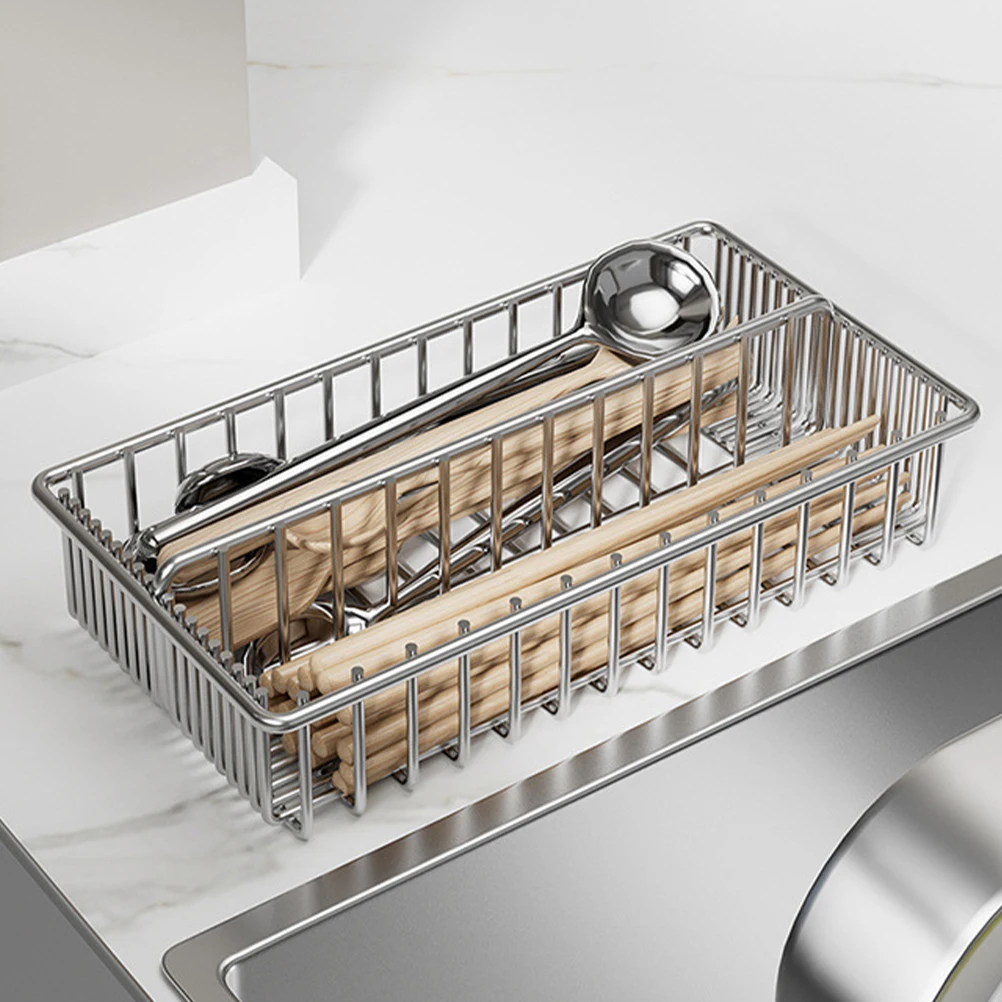 Stainless Steel Kitchen Utensil Organizer Chopstick Holder Draining Rack Spoon Fork Storage Holder Countertop Kitchen Decor
Stainless Steel Kitchen Utensil Organizer Chopstick Holder Draining Rack Spoon Fork Storage Holder Countertop Kitchen Decor