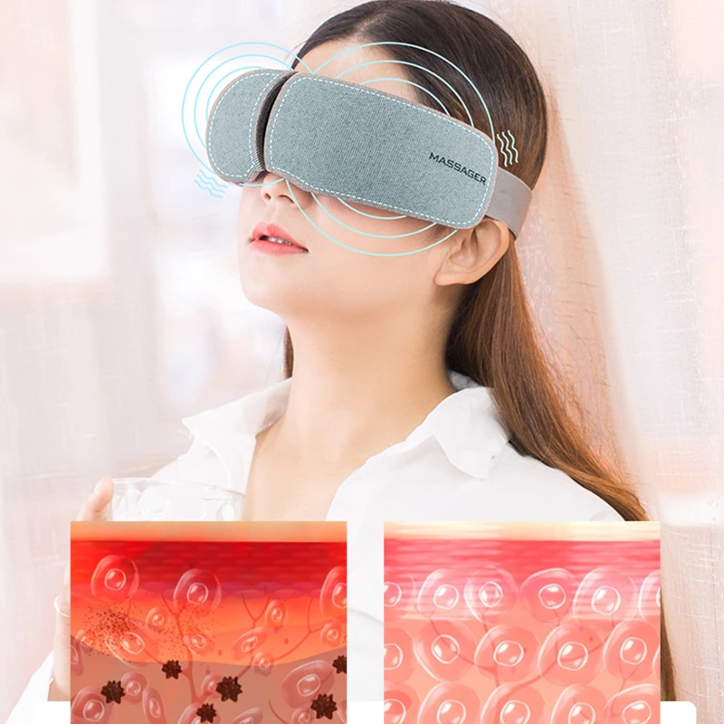 Bluetooth Music Relax Eye Massager With Heating Hot Compress Vibration Comfortable Warm up Therapy
Bluetooth Music Relax Eye Massager With Heating Hot Compress Vibration Comfortable Warm up Therapy