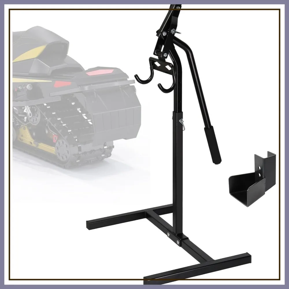 Snowmobile Lift Stand for Yamaha/Polaris/Arctic Cat, Max 33" Bumper Height, Supports 2000 lbs, Sled Lift with Handlebar Cup for Easy Track/Ski/Shock Repair
Snowmobile Lift Stand for Yamaha/Polaris/Arctic Cat, Max 33" Bumper Height, Supports 2000 lbs, Sled Lift with Handlebar Cup for Easy Track/Ski/Shock Repair