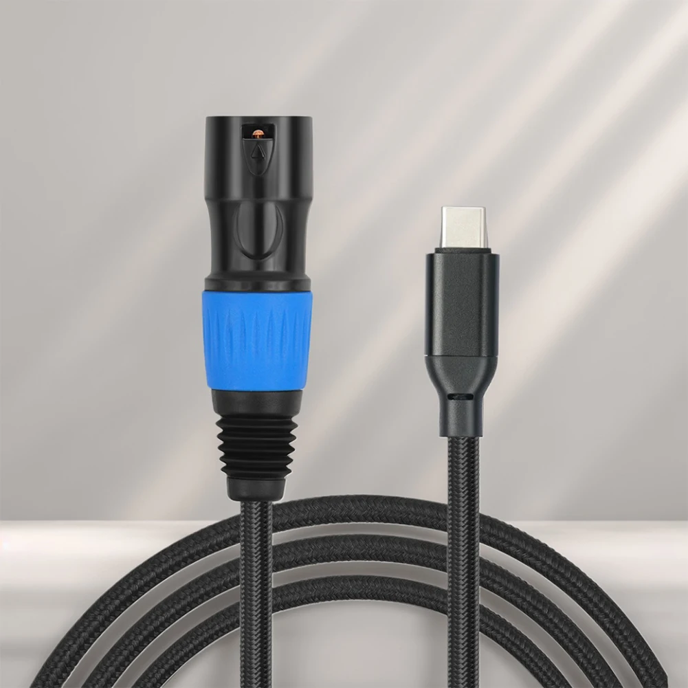 USB C To XLR Cable Plug and Play USB Type C To XLR Male Output Cable Type C To XLR Male Output Stereo Cord for Smartphones
USB C To XLR Cable Plug and Play USB Type C To XLR Male Output Cable Type C To XLR Male Output Stereo Cord for Smartphones