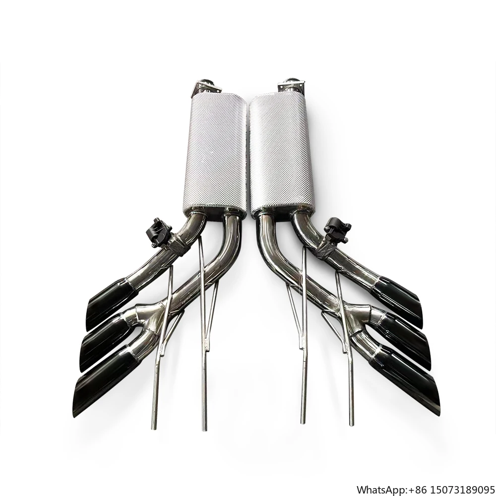 For G63 W463 5.5T 2012-2018 Catback Exhaust with Valves High Performance Exhaust Modified Racing Performance
For G63 W463 5.5T 2012-2018 Catback Exhaust with Valves High Performance Exhaust Modified Racing Performance