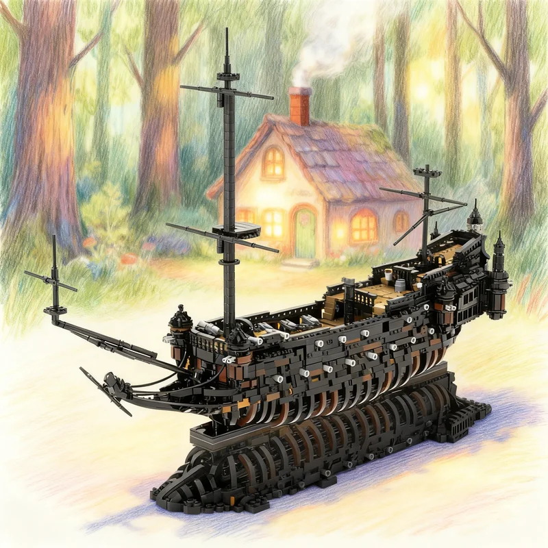 4265pcs MOC Silent Mary Disneieny Pirates The Caribbean Model Building Blocks Architecture Toys Christmas Gifts Education Kids
4265pcs MOC Silent Mary Disneieny Pirates The Caribbean Model Building Blocks Architecture Toys Christmas Gifts Education Kids