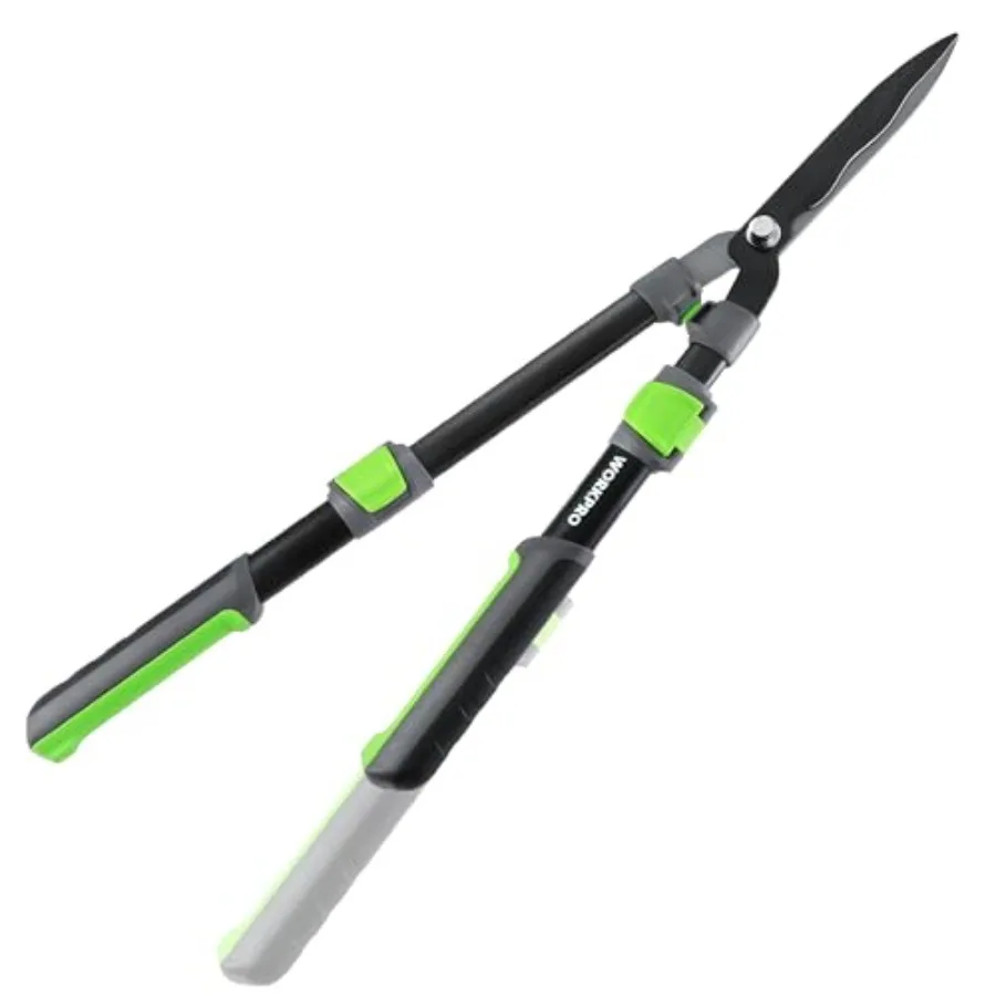 Extendable Hedge Shears, 25"-33" Manual Hedge Clippers, Profional Bush Cutter, Gardening Pruners Scissors, Hedge Trimmers, Shea
Extendable Hedge Shears, 25"-33" Manual Hedge Clippers, Profional Bush Cutter, Gardening Pruners Scissors, Hedge Trimmers, Shea