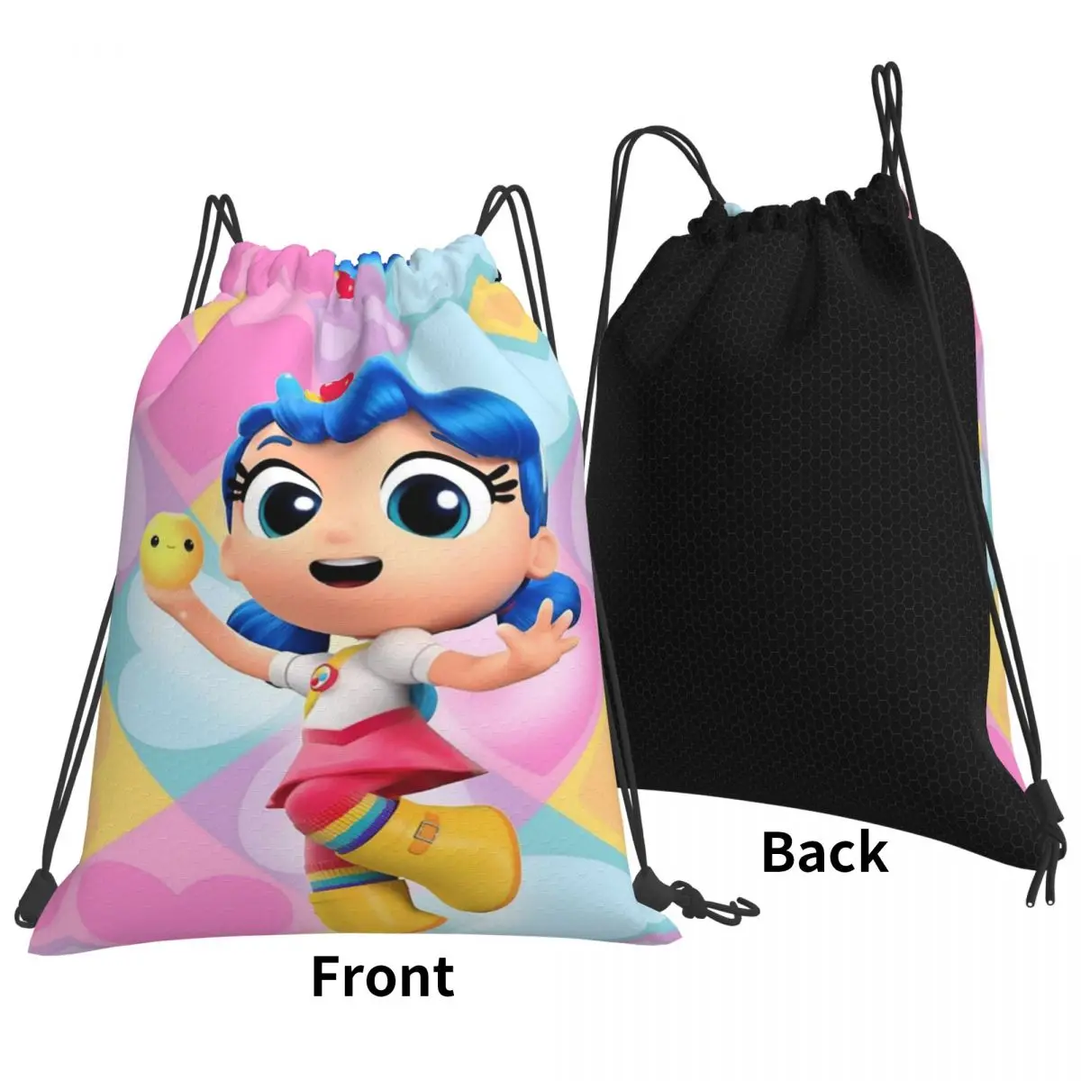 True And The Rainbow Kingdom Backpacks Fashion Drawstring Bags Sports Bag Book Bags for Man Woman Students
True And The Rainbow Kingdom Backpacks Fashion Drawstring Bags Sports Bag Book Bags for Man Woman Students