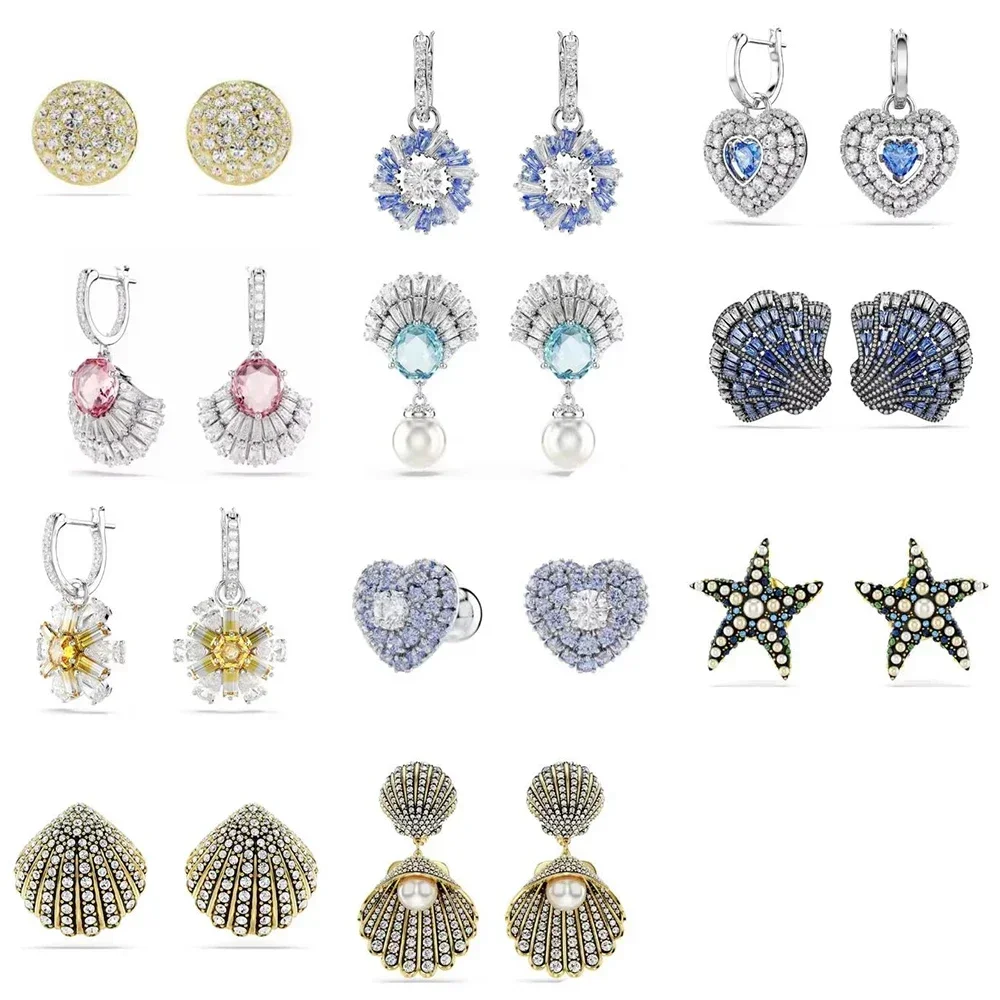 SW New hot selling Idyllia ocean pearl shell women's earrings exquisite jewelry romantic daily wear matching accessories gifts
SW New hot selling Idyllia ocean pearl shell women's earrings exquisite jewelry romantic daily wear matching accessories gifts