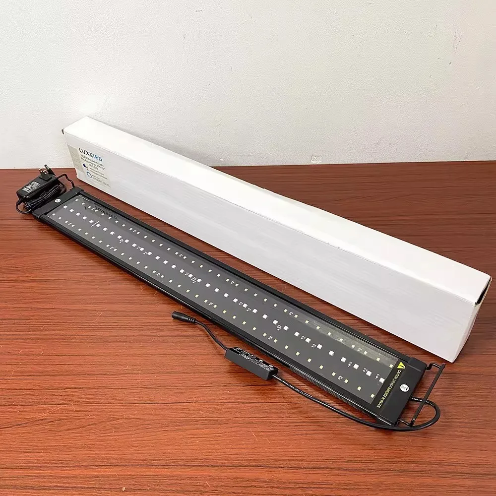 LED Aquarium Light with Adjustable Brackets, Dimmable Fish Tank Light, Plant Grow Lamp, Saltwater Coral Reef Light, Time Setting
LED Aquarium Light with Adjustable Brackets, Dimmable Fish Tank Light, Plant Grow Lamp, Saltwater Coral Reef Light, Time Setting