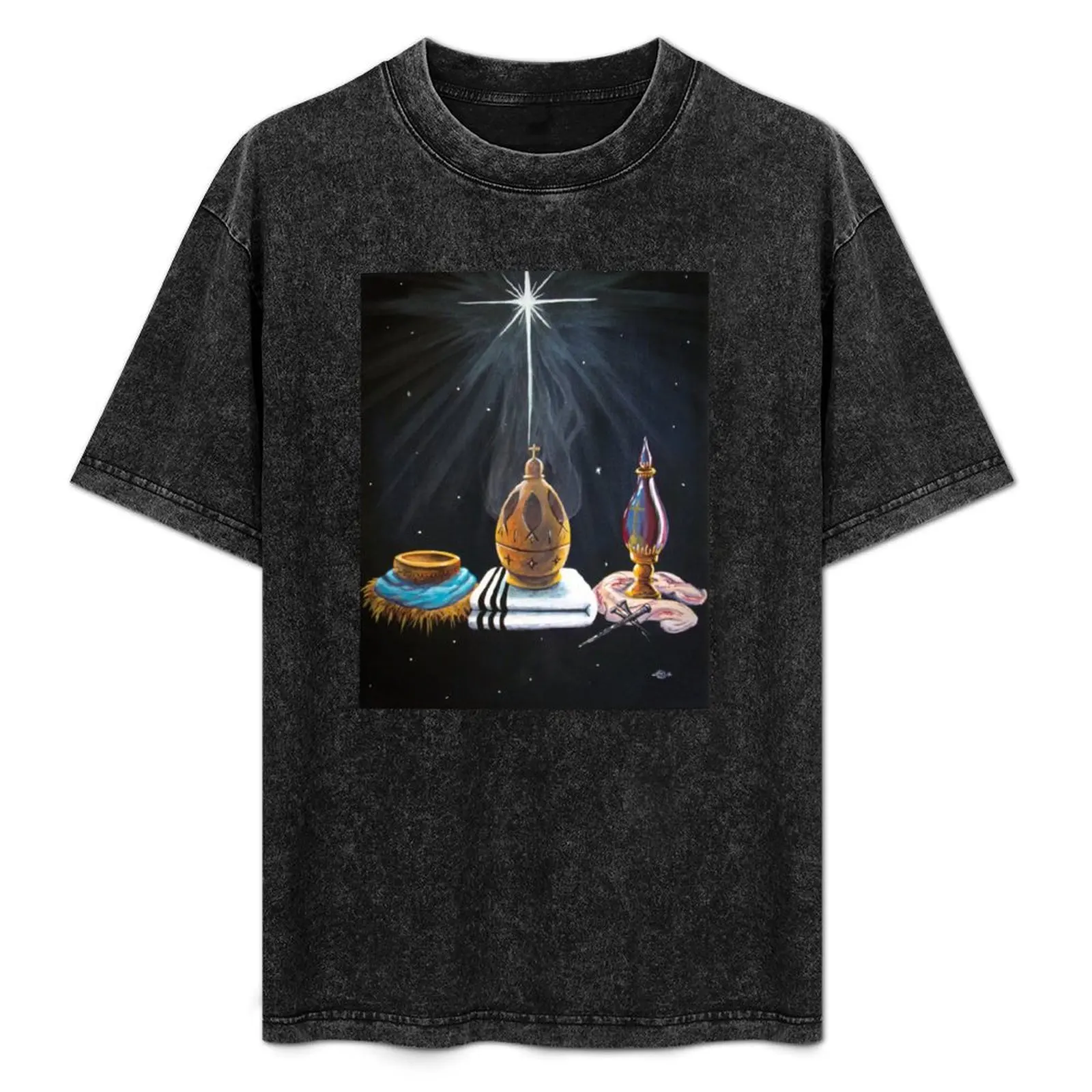 The Three Gifts T-Shirt High Elasticity Sports T-Shirt
The Three Gifts T-Shirt High Elasticity Sports T-Shirt
