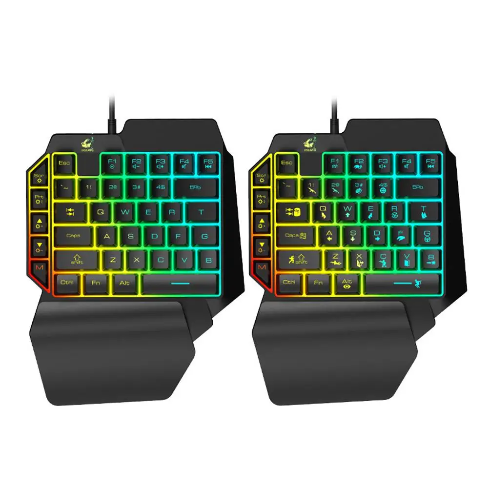 Single-hand Control Keypad Compact Lightweight Backlit Keyboard for Laptop Computer Mixed RGB Gaming Young Entertainment
Single-hand Control Keypad Compact Lightweight Backlit Keyboard for Laptop Computer Mixed RGB Gaming Young Entertainment