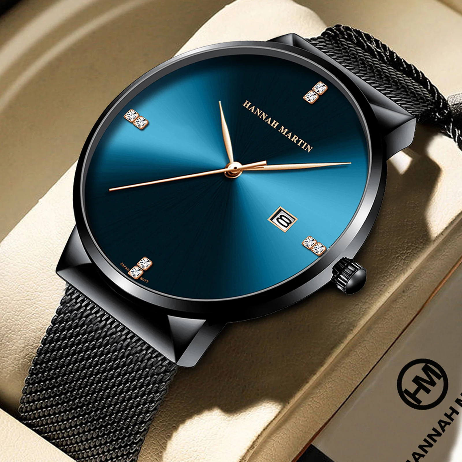 Montre Homme водонепроницаемые простые дизайнерские 41 мм с бриллиантами оригинальные мужские кварцевые часы черные сетчатые часы из нержавеющей стали повседневные часы-календарь
Montre Homme водонепроницаемые простые дизайнерские 41 мм с бриллиантами оригинальные мужские кварцевые часы черные сетчатые часы из нержавеющей стали повседневные часы-календарь