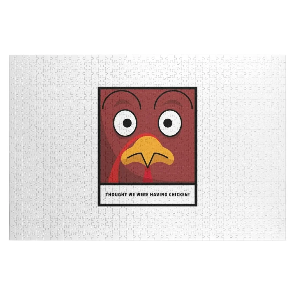frightened turkey realizing it's dinner Jigsaw Puzzle Animal Custom Child Personalized Toys For Children Puzzle
frightened turkey realizing it's dinner Jigsaw Puzzle Animal Custom Child Personalized Toys For Children Puzzle