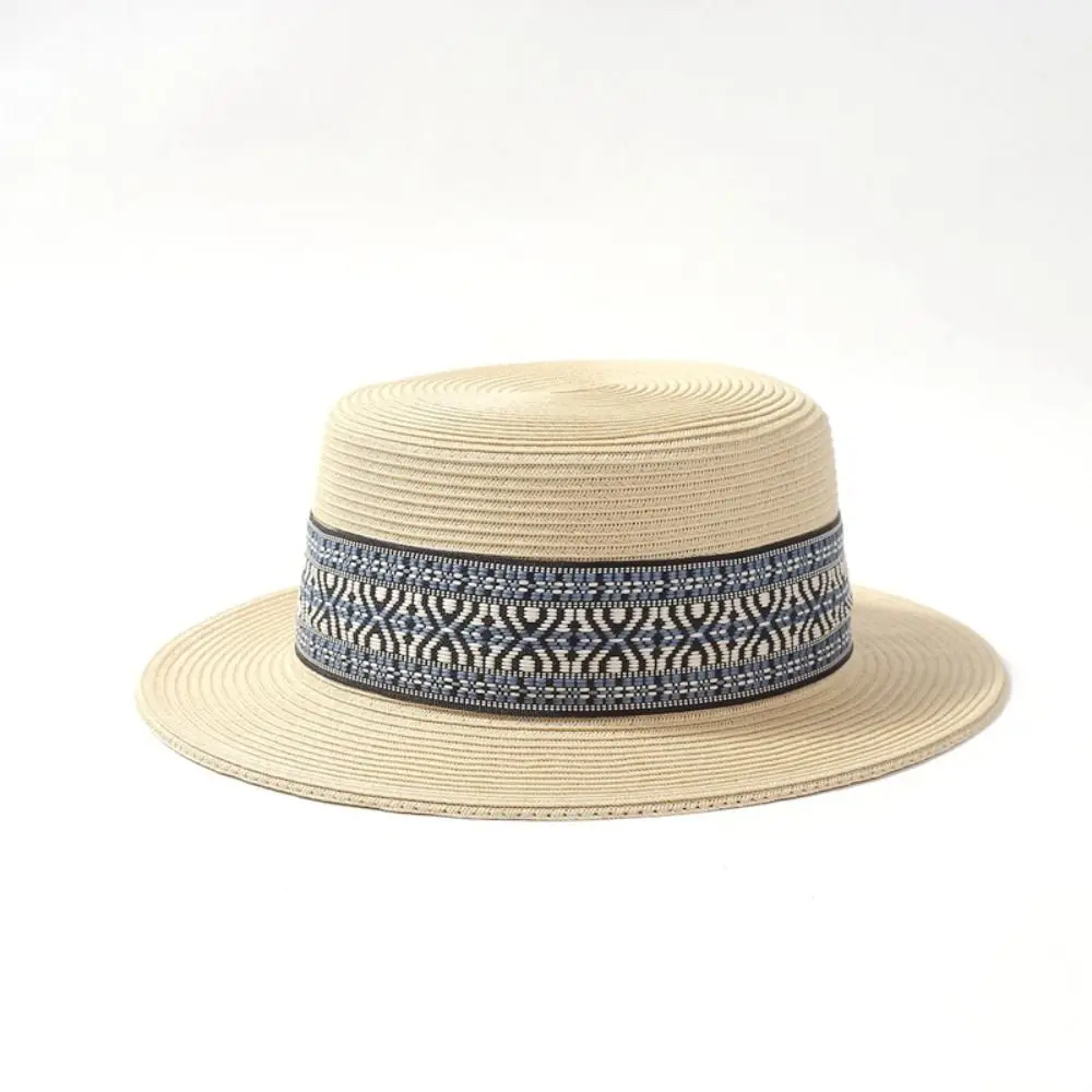 Sweet UV Protection Weave Straw Hat Ethnic Style Boho Sun Protection Cap Bohemian Sunscreen Outdoor Visor Cap Outdoor
Sweet UV Protection Weave Straw Hat Ethnic Style Boho Sun Protection Cap Bohemian Sunscreen Outdoor Visor Cap Outdoor