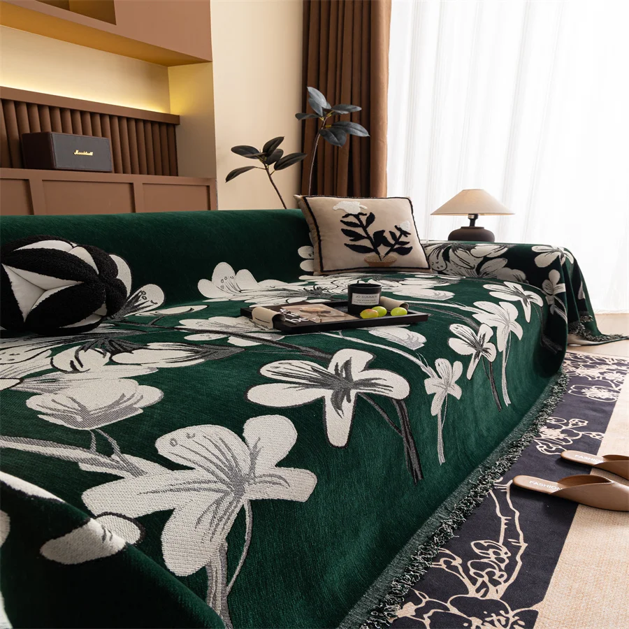 Chenille Ins Sofa Towel All Seasons Universal Cushion Thickened Sofa Cover Cloth Advanced Sense Sofa Cover Universal Cover Towel
Chenille Ins Sofa Towel All Seasons Universal Cushion Thickened Sofa Cover Cloth Advanced Sense Sofa Cover Universal Cover Towel
