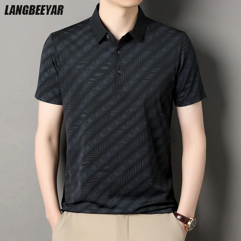 Designer Summer 2025 Business Brand Polo Shirt Men Summer New High Quality Mens Short Sleeve Fashions Trendy Men Clothes
Designer Summer 2025 Business Brand Polo Shirt Men Summer New High Quality Mens Short Sleeve Fashions Trendy Men Clothes