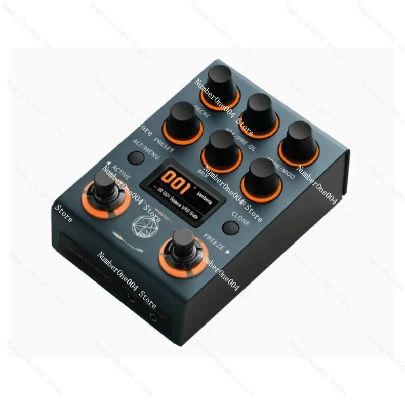 Convolution Reverb Pedal Stereo Convolution Reverb Pedal with IR Engine, LCD Screen and USB
Convolution Reverb Pedal Stereo Convolution Reverb Pedal with IR Engine, LCD Screen and USB