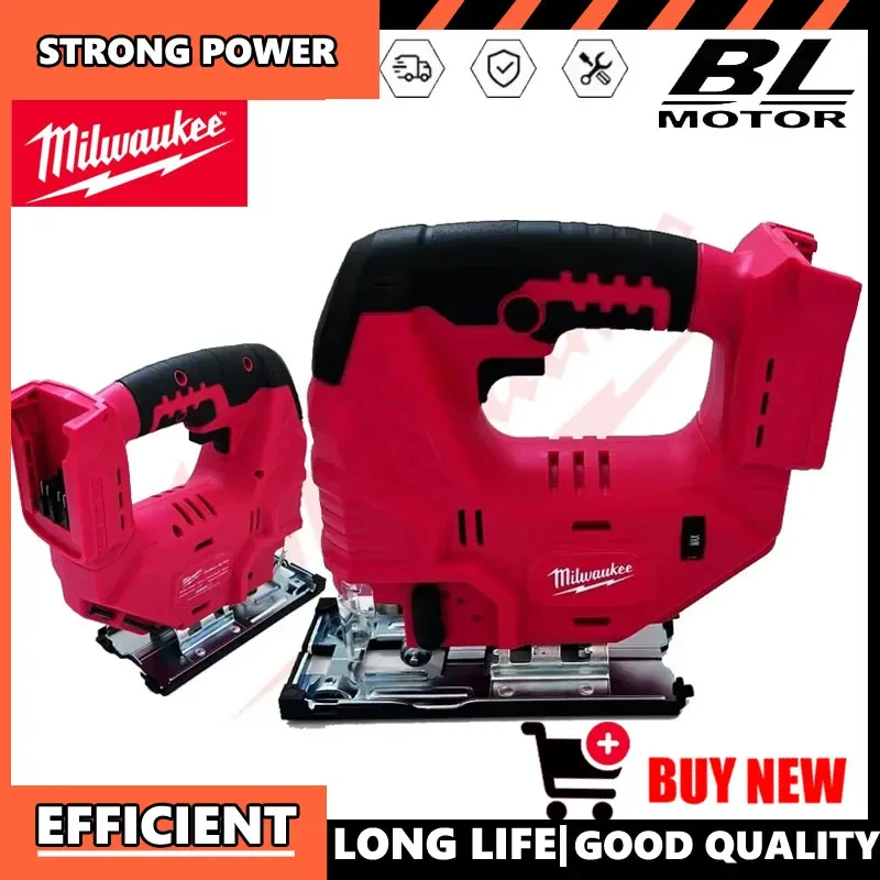 Бесщеточная лобзиковая пила Milwaukee, резка под углом 0-45°, 3 режима орбитального хода, электрический лобзик, инструмент для деревообработки, электроинструменты
Бесщеточная лобзиковая пила Milwaukee, резка под углом 0-45°, 3 режима орбитального хода, электрический лобзик, инструмент для деревообработки, электроинструменты