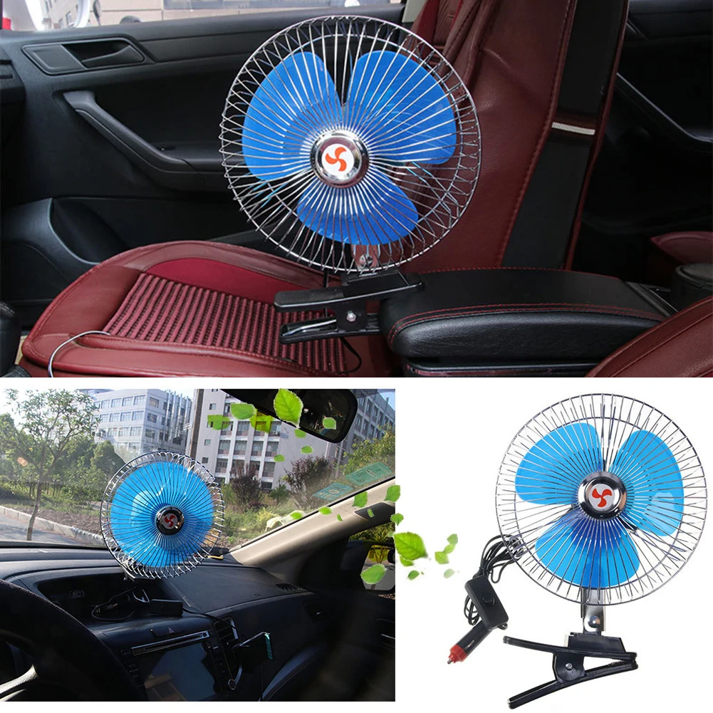 8 Inch Air Cooling Fan 12V/24V 15W Summer Cooling Fan Rotation Adjustable Clip-On Car Fan Oscillating Auto Cooling Fan with Clip
8 Inch Air Cooling Fan 12V/24V 15W Summer Cooling Fan Rotation Adjustable Clip-On Car Fan Oscillating Auto Cooling Fan with Clip