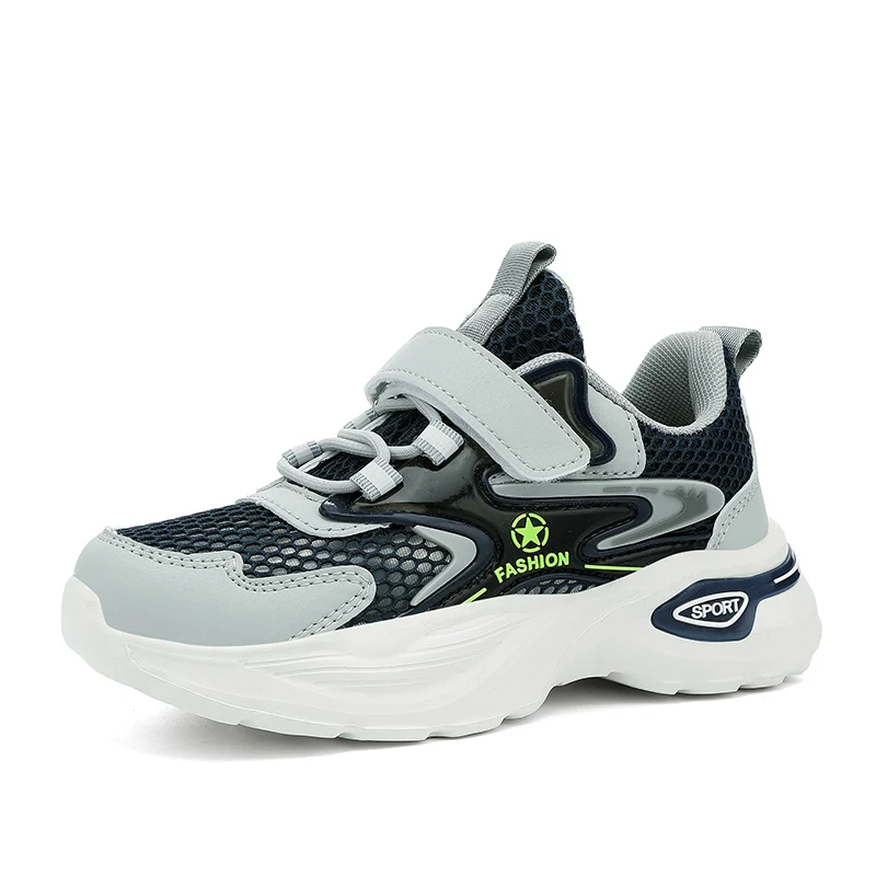 Summer Breathable Single Mesh Kids Sports Shoes Lightweight Non Slip Casual Sneakers For Boys Girls Daily Wear
Summer Breathable Single Mesh Kids Sports Shoes Lightweight Non Slip Casual Sneakers For Boys Girls Daily Wear