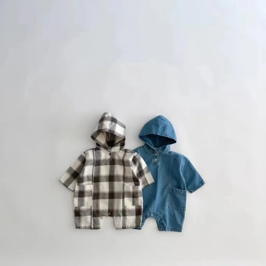Baby Fashion Casual Bodysuit Coat Boys' Spring Wear New Outgoing Hooded romper Clothes
Baby Fashion Casual Bodysuit Coat Boys' Spring Wear New Outgoing Hooded romper Clothes