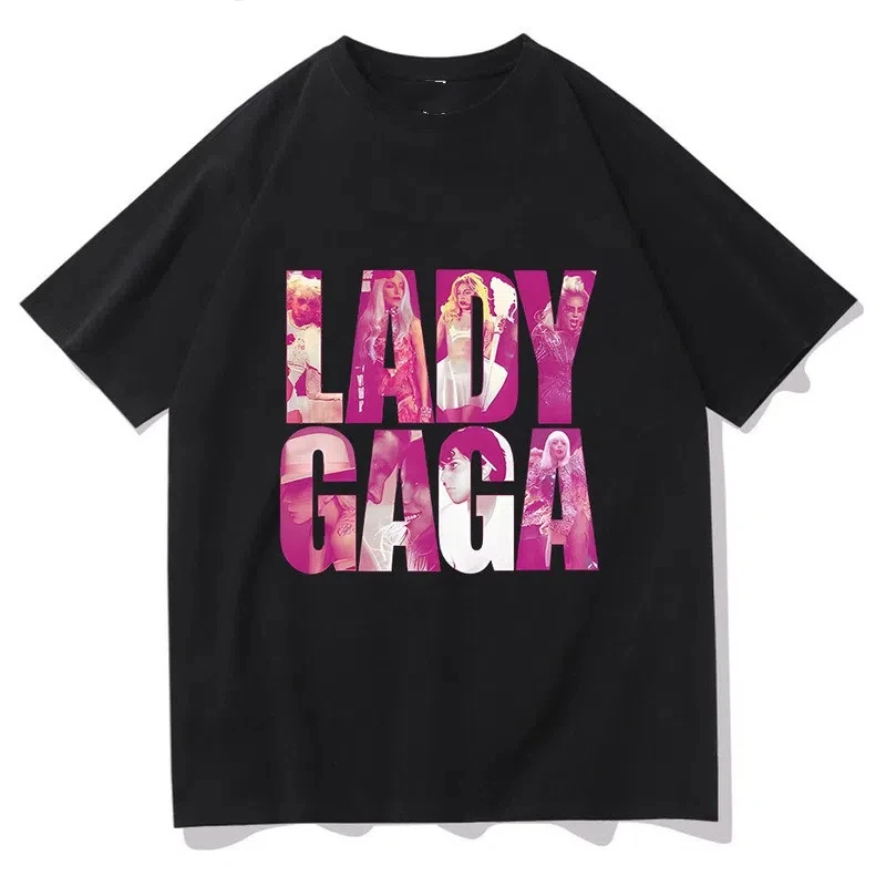2025 Lady Gaga футболка с графическим принтом для женщин и мужчин, повседневная ретро-готическая футболка с короткими рукавами, летняя футболка высокого качества
2025 Lady Gaga футболка с графическим принтом для женщин и мужчин, повседневная ретро-готическая футболка с короткими рукавами, летняя футболка высокого качества