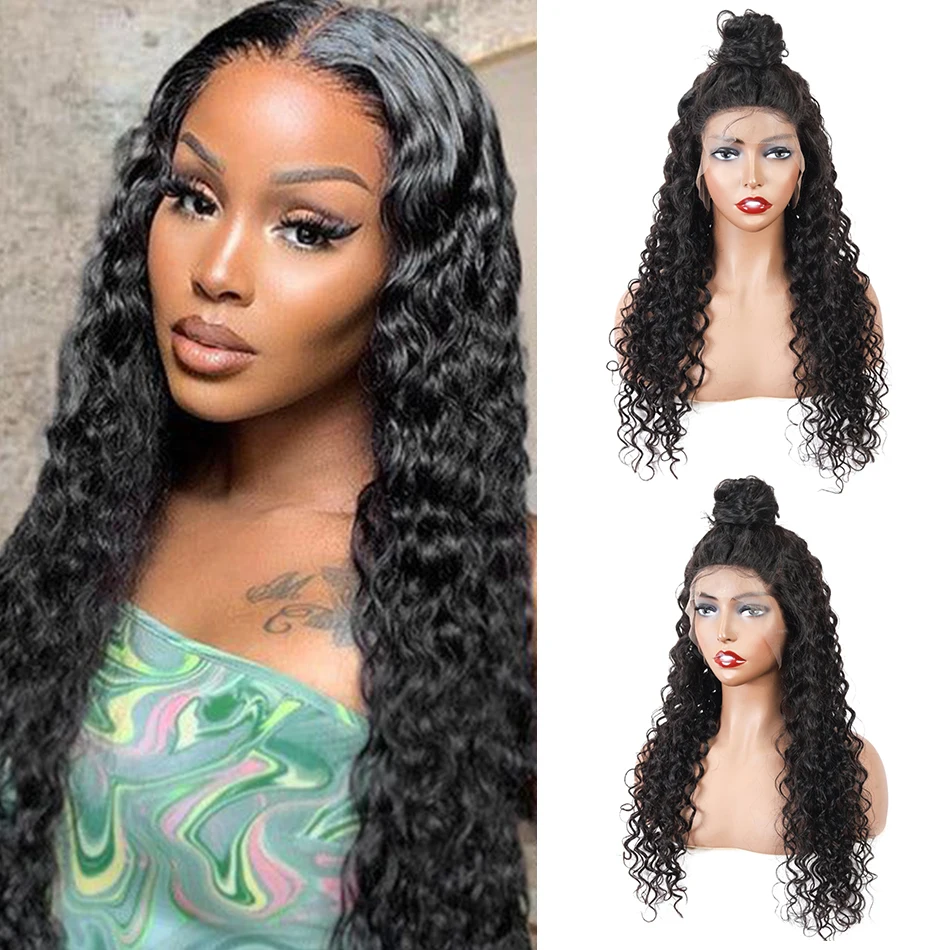 Indian Water Wave 13x4 Hd Transparent Human Hair Wigs Pre-Plucked ShineFull 13x6 Lace Front Wig For Women 8"-32" Virgin Hair
Indian Water Wave 13x4 Hd Transparent Human Hair Wigs Pre-Plucked ShineFull 13x6 Lace Front Wig For Women 8"-32" Virgin Hair
