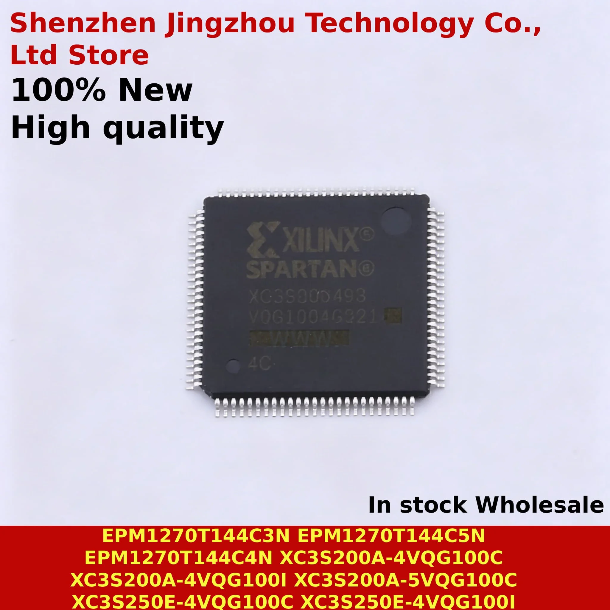 (1PCS) 100% New EPM1270T144C3N EPM1270T144C5N EPM1270T144C4N XC3S200A-4VQG100C 4VQG100I 5VQG100C XC3S250E-4VQG100C 4VQG100I QFP
(1PCS) 100% New EPM1270T144C3N EPM1270T144C5N EPM1270T144C4N XC3S200A-4VQG100C 4VQG100I 5VQG100C XC3S250E-4VQG100C 4VQG100I QFP