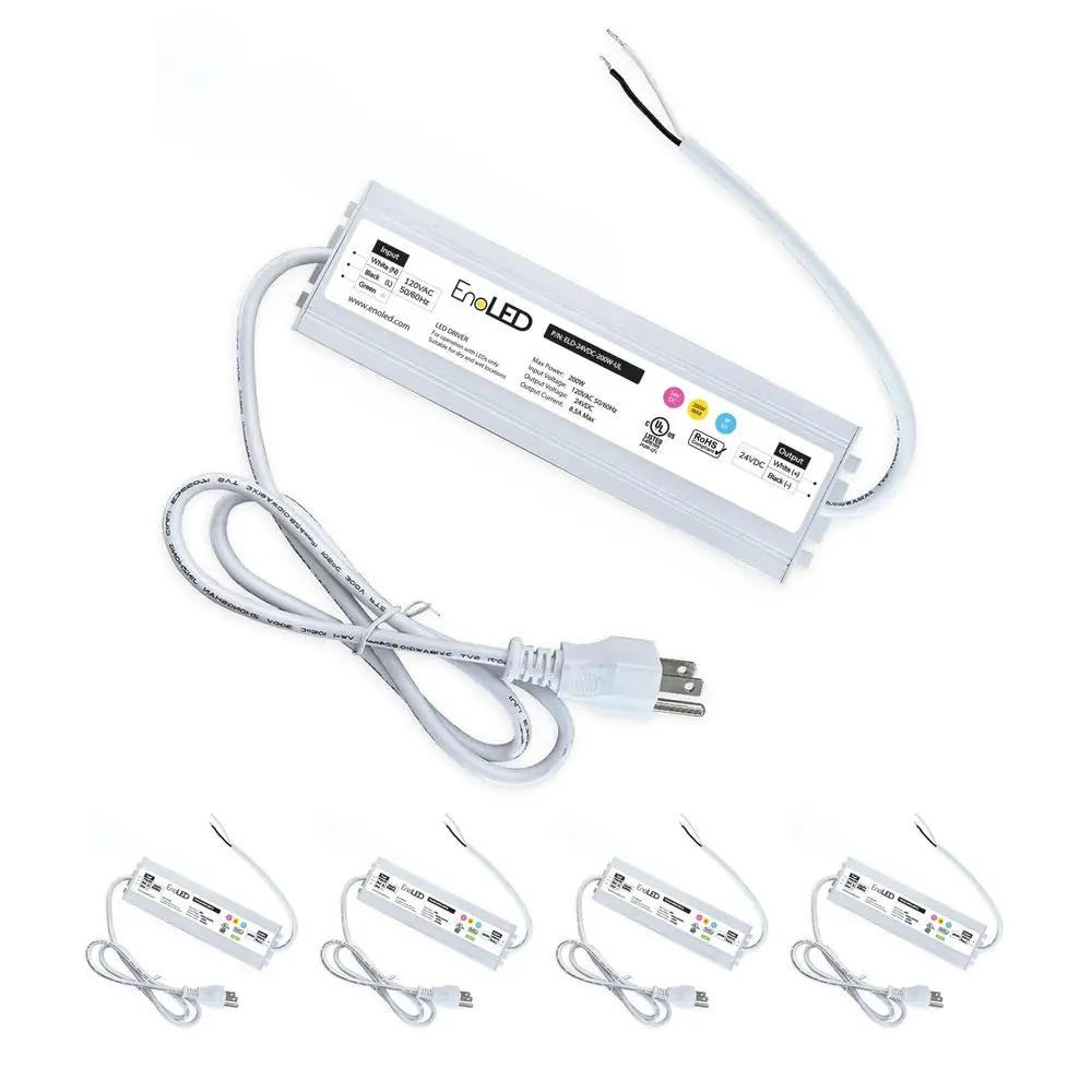 Led Driver 24v 200w, Low age Transormer or Outdoor Lighting, Ul Listed Non-Dimmable 24v Power Supply or Led Strip Lights, ip67 W
Led Driver 24v 200w, Low age Transormer or Outdoor Lighting, Ul Listed Non-Dimmable 24v Power Supply or Led Strip Lights, ip67 W