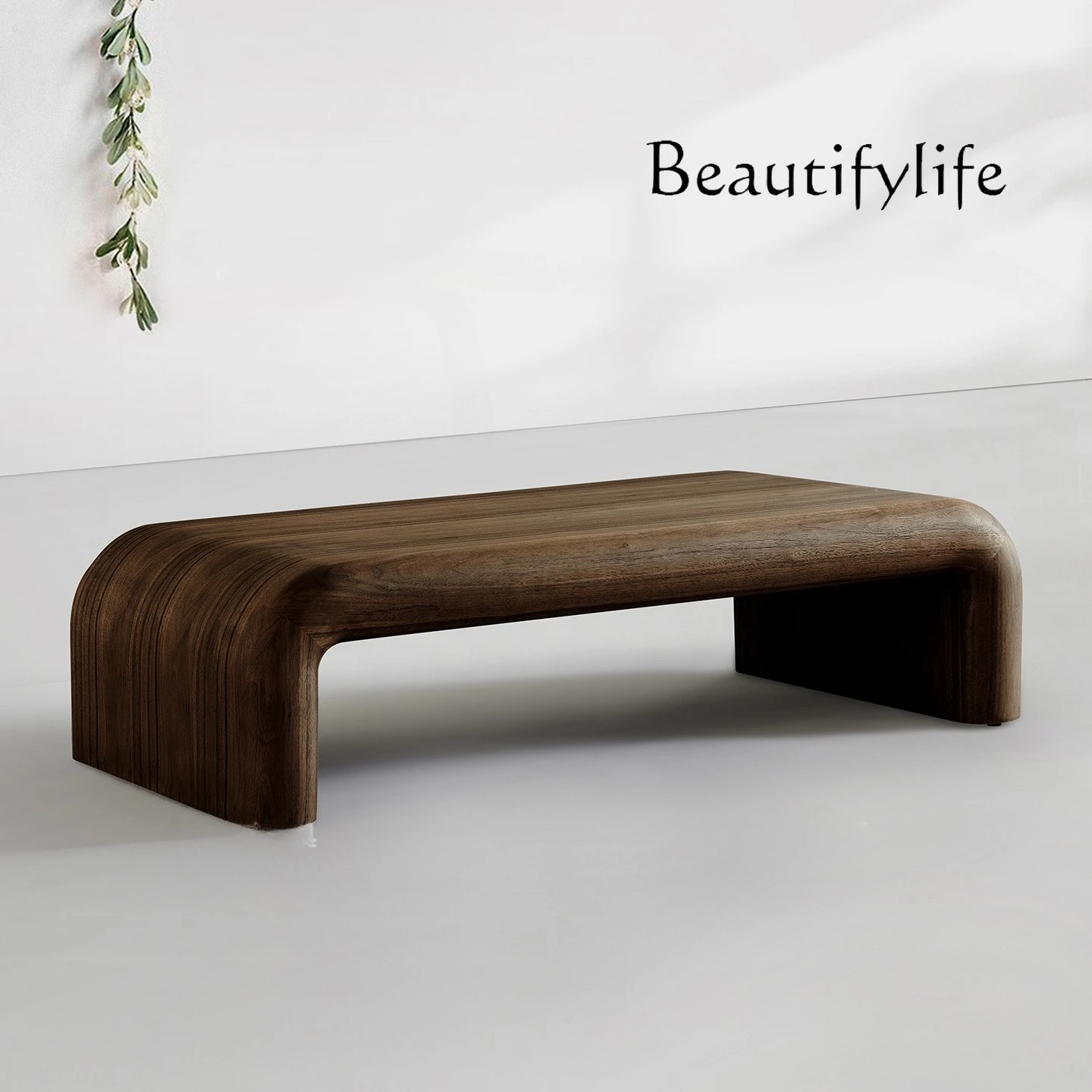 High-end North American black walnut home coffee table Modern designer wooden coffee table Minimalist medieval style
High-end North American black walnut home coffee table Modern designer wooden coffee table Minimalist medieval style