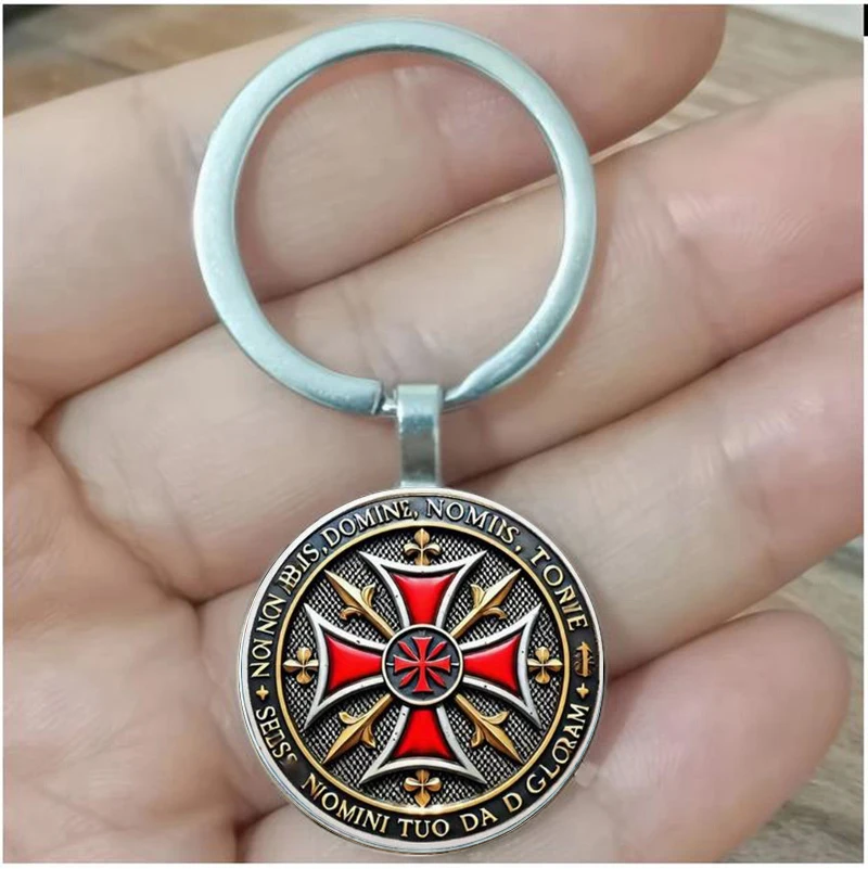 Knights Templar Retro Keychain - Zinc Alloy, Retro Design, Perfect Gift for Family and Friends on Festivals, Birthdays, and anni
Knights Templar Retro Keychain - Zinc Alloy, Retro Design, Perfect Gift for Family and Friends on Festivals, Birthdays, and anni