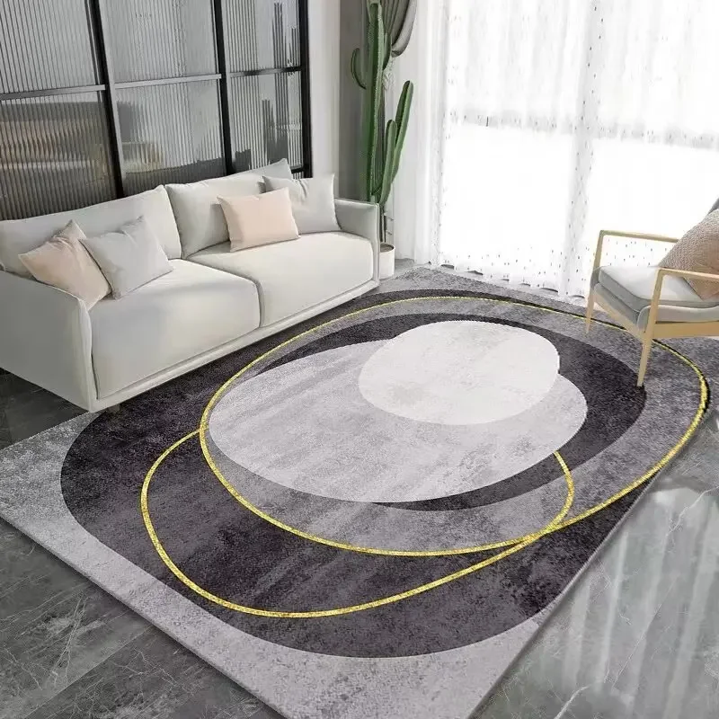 Nordic Geometric Gray Living Room Carpet Decoration Home Modern Luxury Sofa Side Lounge Rugs Non-slip Bedroom Coffee Tables Mat
Nordic Geometric Gray Living Room Carpet Decoration Home Modern Luxury Sofa Side Lounge Rugs Non-slip Bedroom Coffee Tables Mat