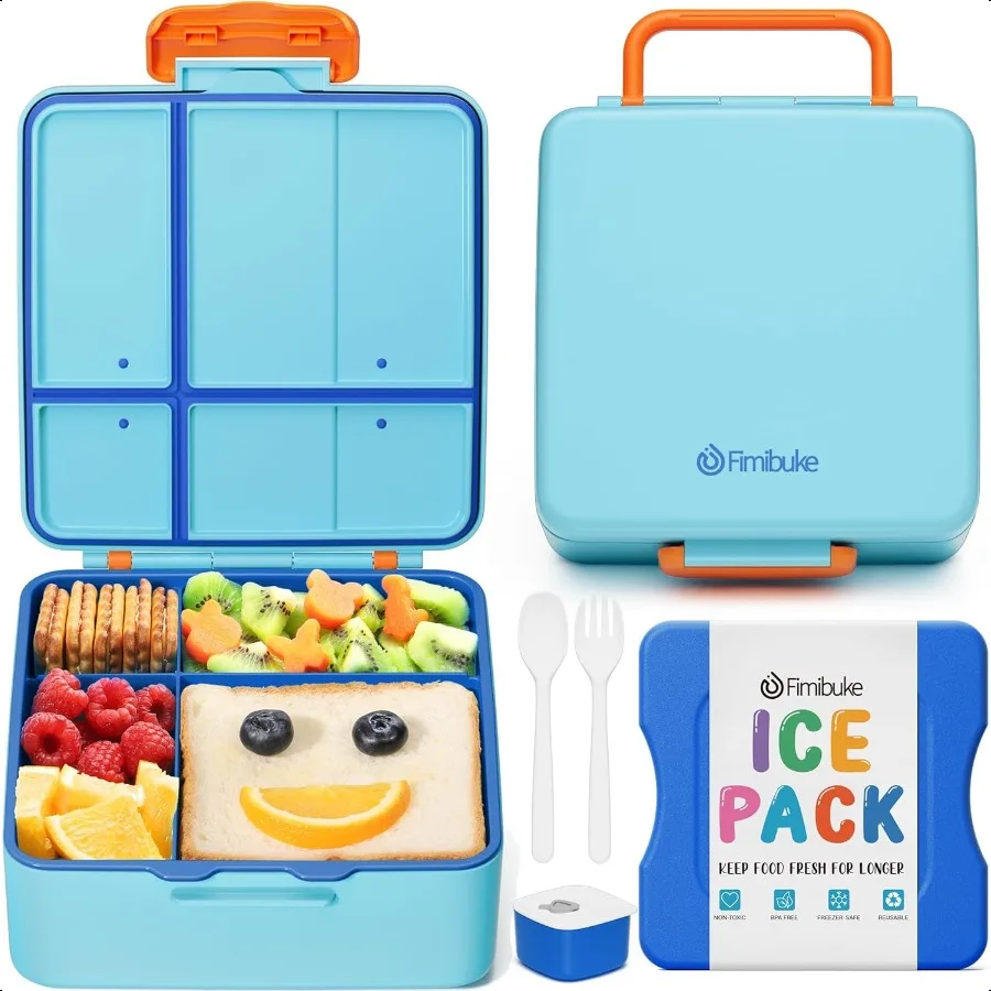 Chill Bento Box for Adult Leak Proof Toddler Lunch Box with Ice Pack Keep Food Cold BPA Free 4 Compartment Lunch Container with
Chill Bento Box for Adult Leak Proof Toddler Lunch Box with Ice Pack Keep Food Cold BPA Free 4 Compartment Lunch Container with