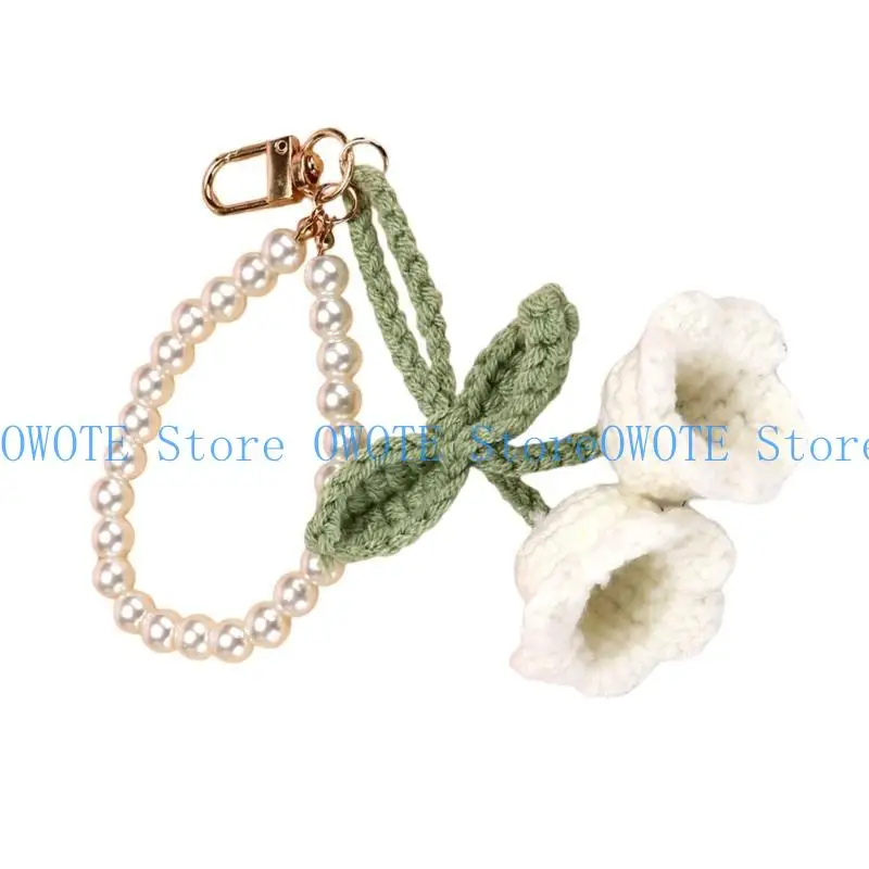 652F Artistic Crochet Flower Keychain Handmade Knitted Key Jewelry Soft Yarn Texture Perfect for Decorating Bags and Keys
652F Artistic Crochet Flower Keychain Handmade Knitted Key Jewelry Soft Yarn Texture Perfect for Decorating Bags and Keys