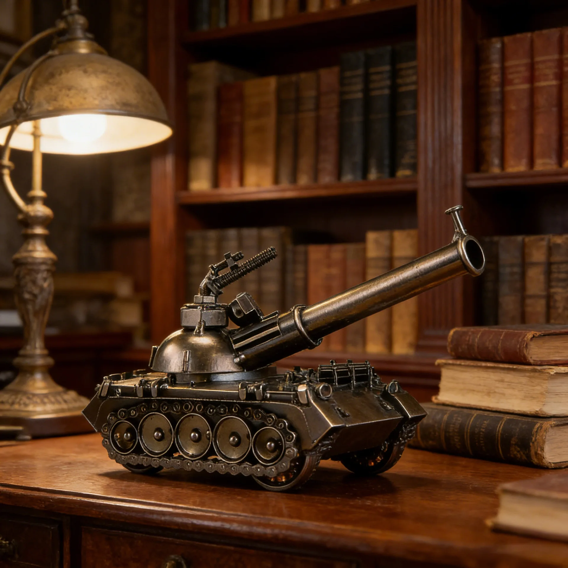 Vintage Iron Metal Military Tank Model Handicraft For Photo Props Toy Home Decor Ornament Boys Toys Vehicles Collection Gifts
Vintage Iron Metal Military Tank Model Handicraft For Photo Props Toy Home Decor Ornament Boys Toys Vehicles Collection Gifts