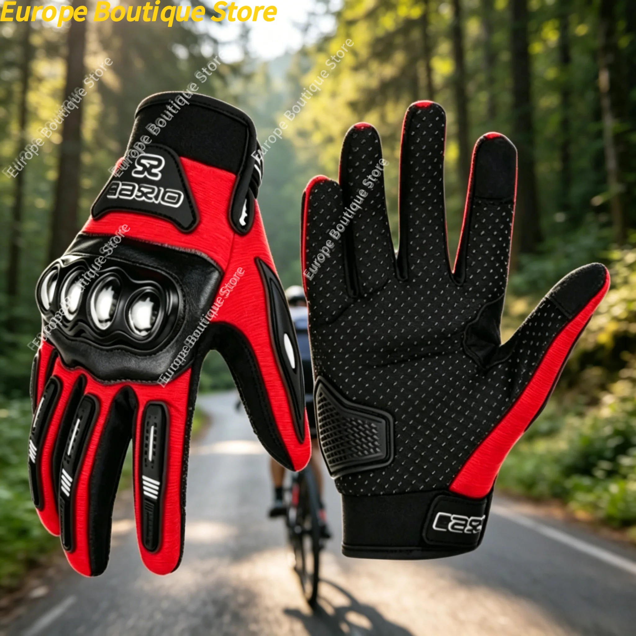 Electric Bike Motocross Summer Anti Fall Motorcycle Gloves Thin Breathable Touch Screen Anti Slip Riding Equipment For Men
Electric Bike Motocross Summer Anti Fall Motorcycle Gloves Thin Breathable Touch Screen Anti Slip Riding Equipment For Men