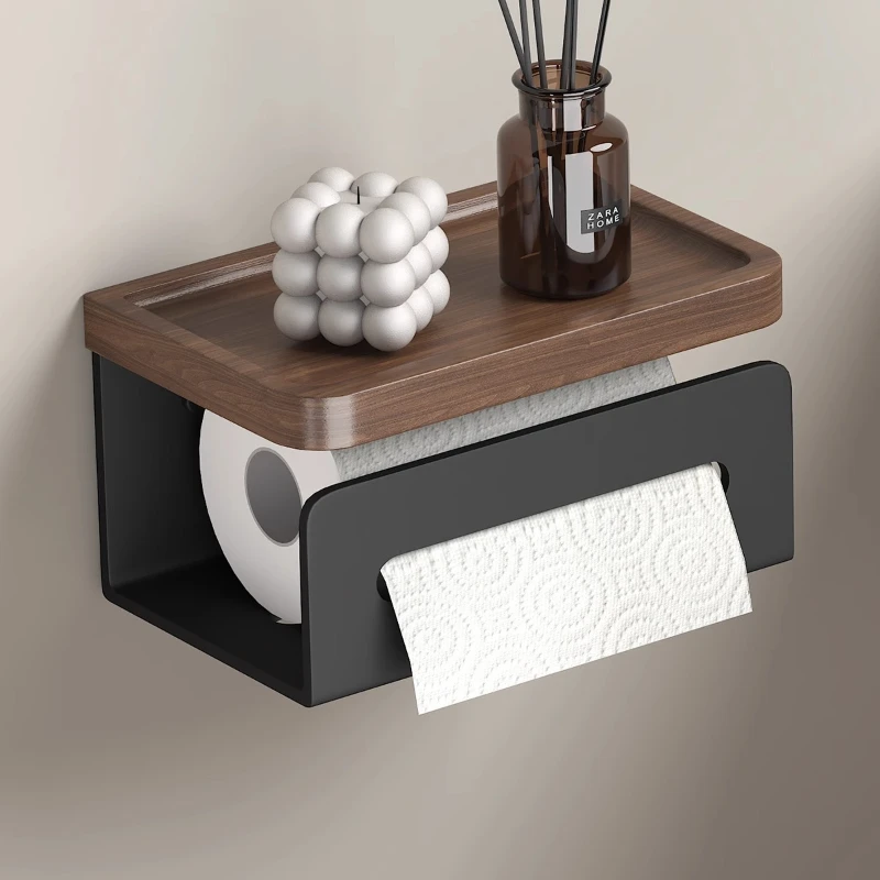 Walnut Toilet Box Wall Mounted Storage Rack Waterproof Moisture-proof Strong Load-bearing Wear-resistant Organization Holders
Walnut Toilet Box Wall Mounted Storage Rack Waterproof Moisture-proof Strong Load-bearing Wear-resistant Organization Holders