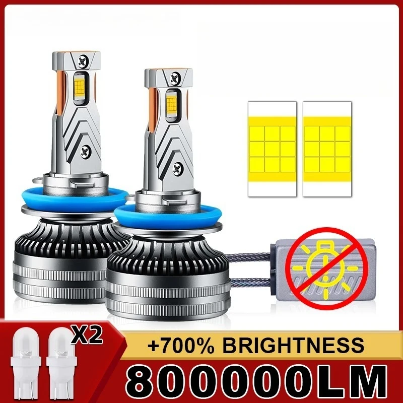 H7 H4 9005 9006 LED Car Headlight Bulbs 120W Dual Copper Tube Super Bright High Power Auto Front Lamp Retrofit Upgrade 12V 6000K
H7 H4 9005 9006 LED Car Headlight Bulbs 120W Dual Copper Tube Super Bright High Power Auto Front Lamp Retrofit Upgrade 12V 6000K