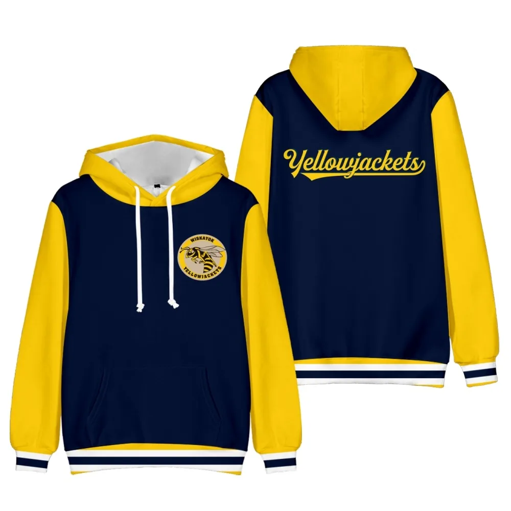 New Fashion 3D Yellowjackets Hoodies Men Women Sweatshirt Unisex Pullovers Suitable Kids Hooded Autumn Boys Girls Streetwear
New Fashion 3D Yellowjackets Hoodies Men Women Sweatshirt Unisex Pullovers Suitable Kids Hooded Autumn Boys Girls Streetwear
