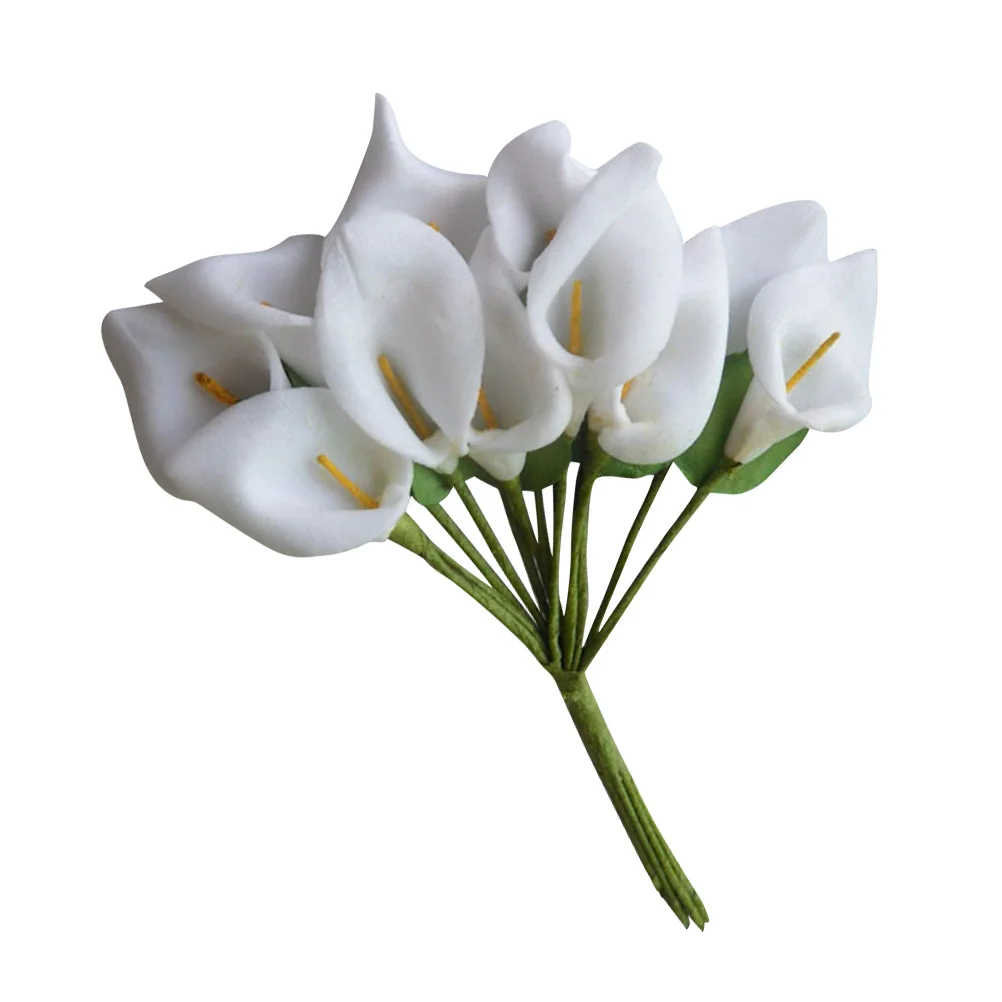 12pcs Artificial Calla Artificial Flowers White Realistic Leaf Decorations Home Wedding Party Festival Plants Indoor
12pcs Artificial Calla Artificial Flowers White Realistic Leaf Decorations Home Wedding Party Festival Plants Indoor