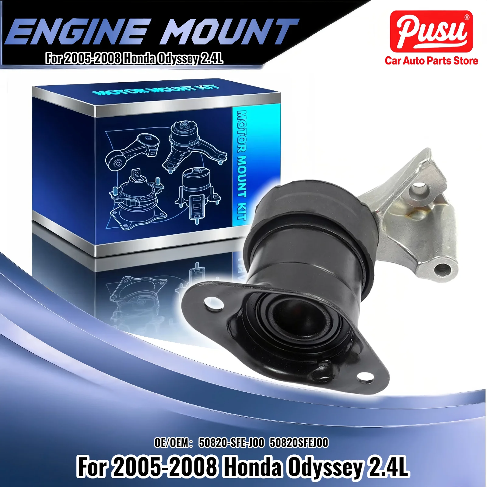 MotorKing Engine Mount for 2005-2008 Honda Odyssey 2.4L | Part No. 50820-SFE-J00 MK026 50820SFEJ00
MotorKing Engine Mount for 2005-2008 Honda Odyssey 2.4L | Part No. 50820-SFE-J00 MK026 50820SFEJ00