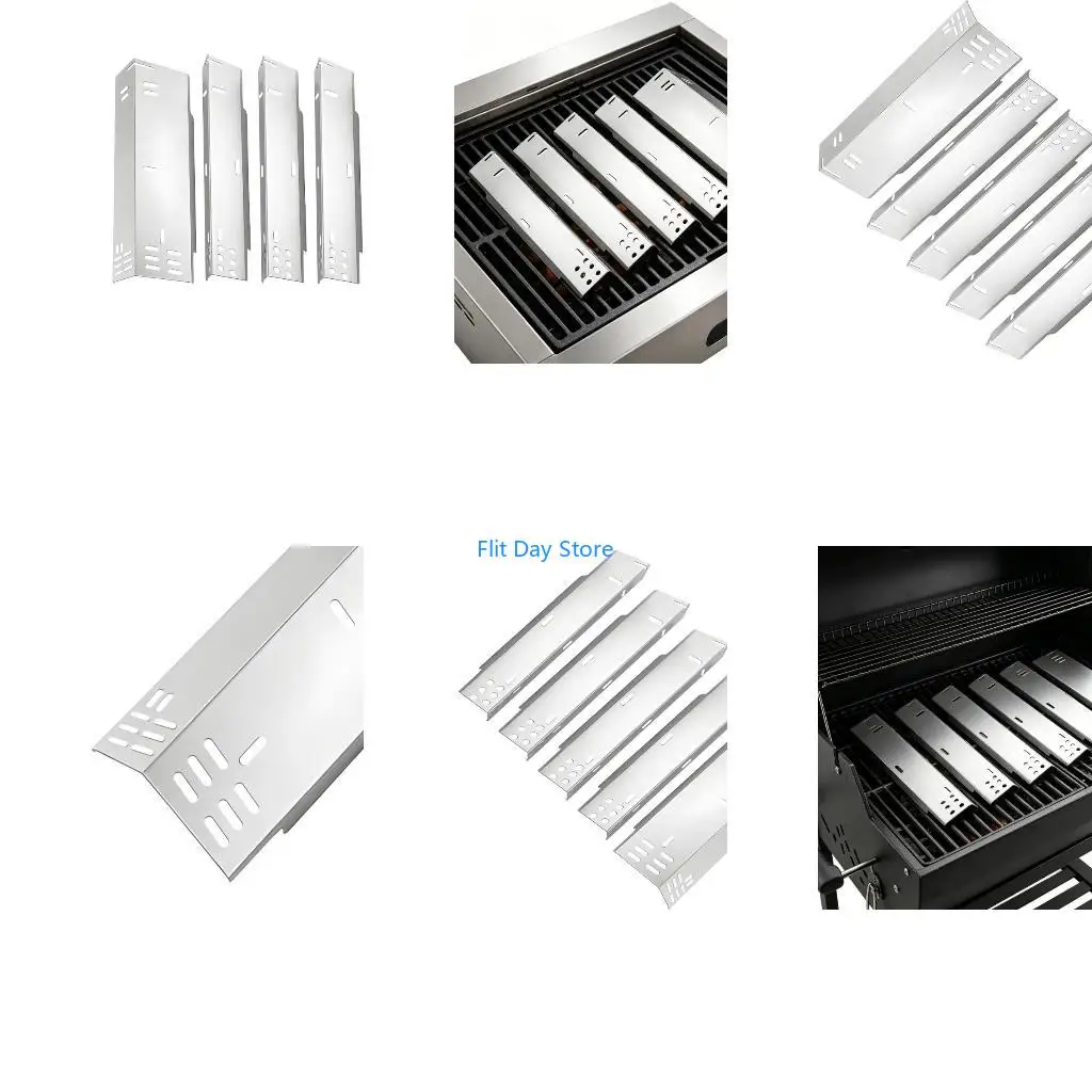 F92C 5Pcs Stainless Steel Grill Heat Plate Replacement for Heat Distribution DGH474CRP Burners Grills Replacement Parts
F92C 5Pcs Stainless Steel Grill Heat Plate Replacement for Heat Distribution DGH474CRP Burners Grills Replacement Parts
