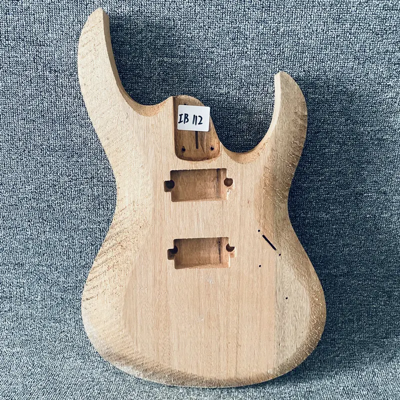 iB112 Genuine and Original LAG Electric Guitar 6 Strings Unfinished Guitar Body with 2 Humbucker Pickups Custom Bridges for DIY
iB112 Genuine and Original LAG Electric Guitar 6 Strings Unfinished Guitar Body with 2 Humbucker Pickups Custom Bridges for DIY