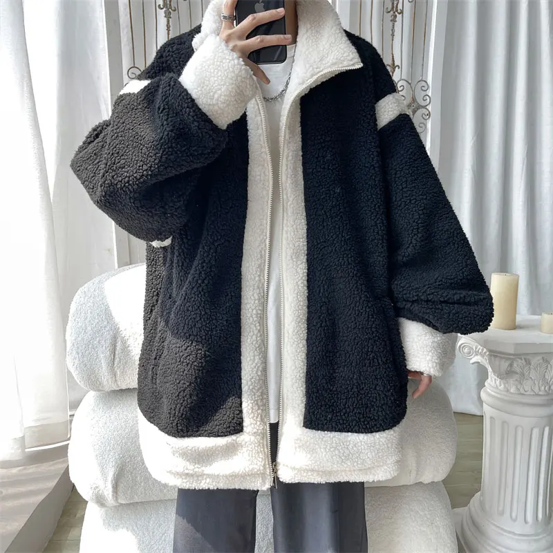 Winter and Autumn Soft Warm Faux Fur Coat Long Sleeve Plus Size Designer Men Streetwear Clothing Fluffy Jacket 2023 E14
Winter and Autumn Soft Warm Faux Fur Coat Long Sleeve Plus Size Designer Men Streetwear Clothing Fluffy Jacket 2023 E14
