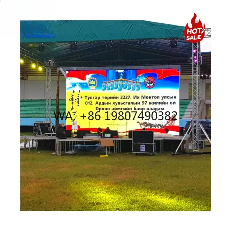 7ft×11ft Multi-pitch IP65 LED Video Wall Giant Stage Display Screen For Outdoor Indoor Animation Event Shows
7ft×11ft Multi-pitch IP65 LED Video Wall Giant Stage Display Screen For Outdoor Indoor Animation Event Shows