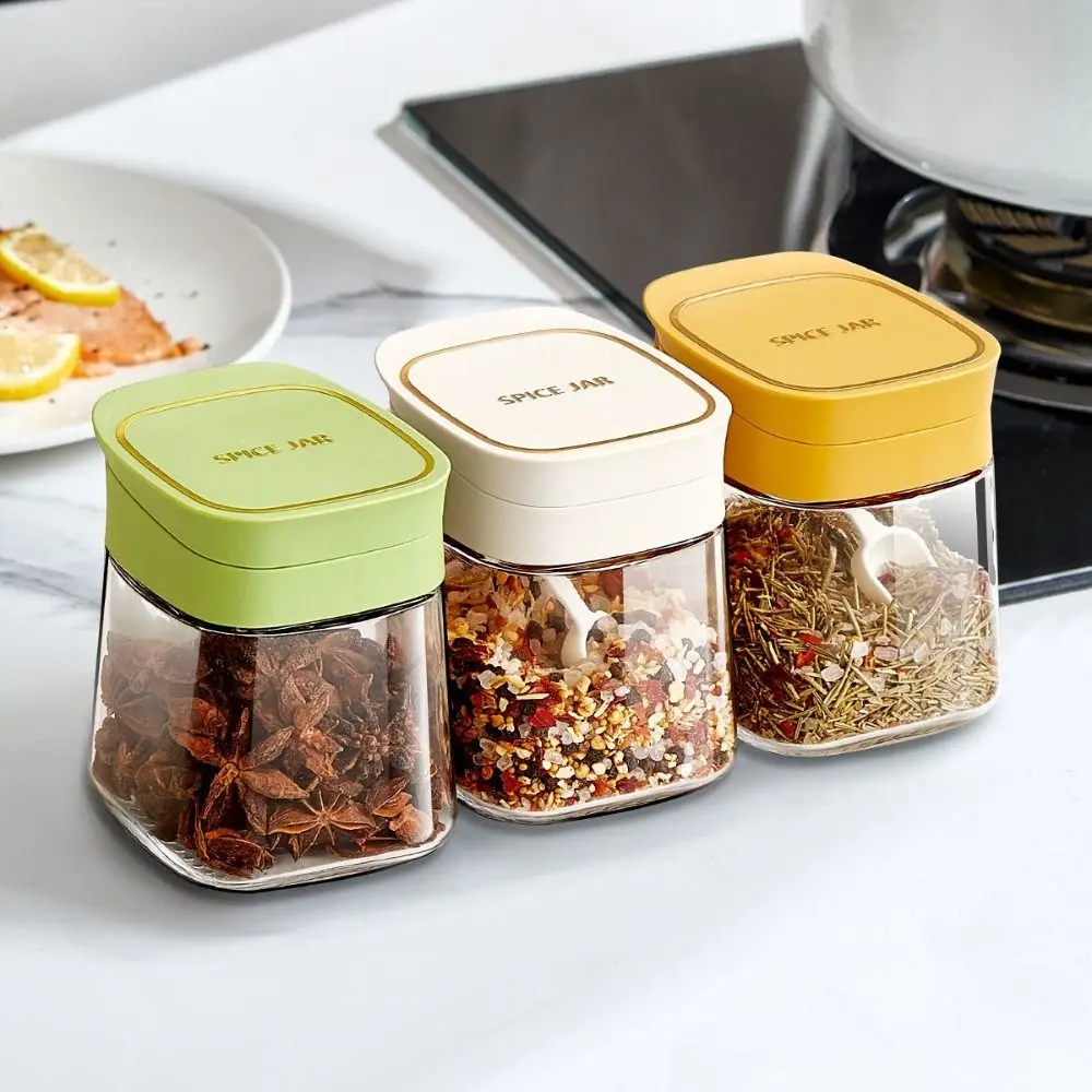 Safety Kitchen Seasoning Box With Handle Sturdy Glass Seasoning Jar Flip Design Seasoning Storage Box Seasoning Storage
Safety Kitchen Seasoning Box With Handle Sturdy Glass Seasoning Jar Flip Design Seasoning Storage Box Seasoning Storage