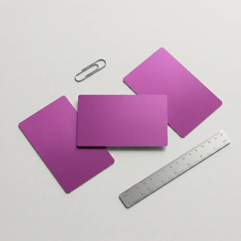 50Pcs Aluminum-magnesium alloy Aluminum Sheet Thin style Purple color Engraving Material Blank surface Marking Sheet
50Pcs Aluminum-magnesium alloy Aluminum Sheet Thin style Purple color Engraving Material Blank surface Marking Sheet