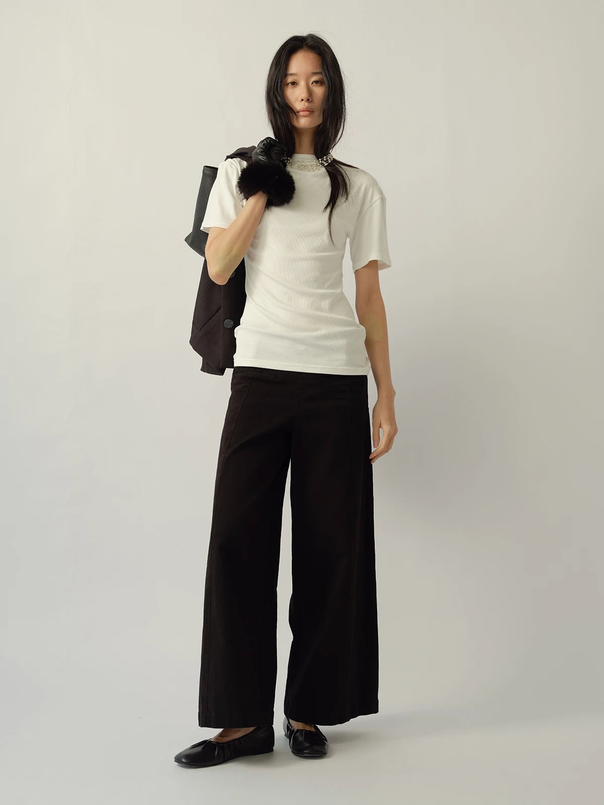 TENSPHER Original High Waist Wide Leg Pants Bla Casual Women's Summer Loose Straight Cut Trousers Commute Sle
TENSPHER Original High Waist Wide Leg Pants Bla Casual Women's Summer Loose Straight Cut Trousers Commute Sle