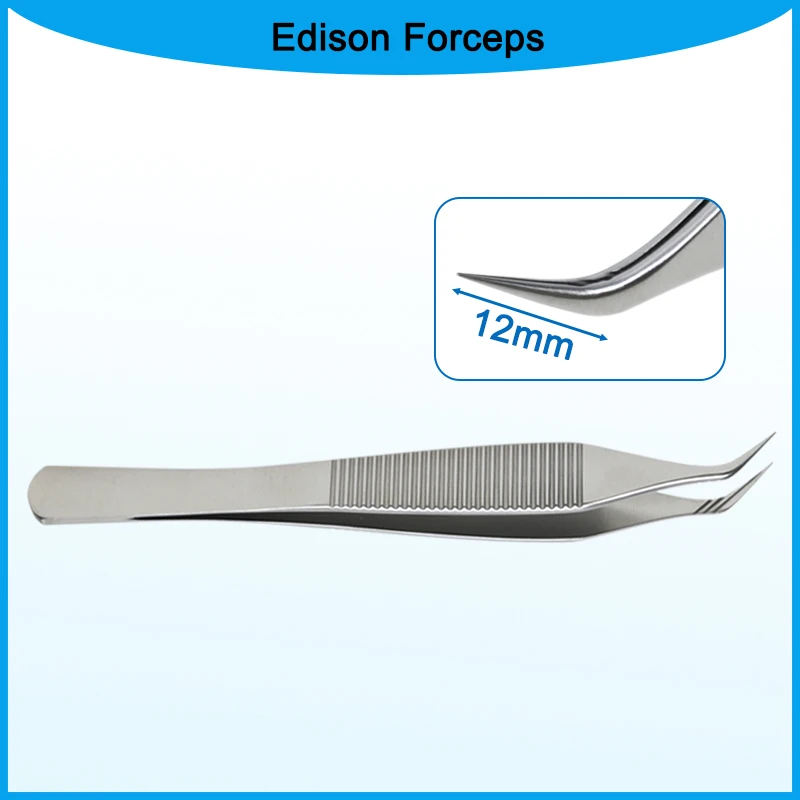 Medical Adson Forceps Surgical Edison Forceps Stainless Steel Anti Slip Grip Hair Implant Tweezers Hair Transplanting Instrument
Medical Adson Forceps Surgical Edison Forceps Stainless Steel Anti Slip Grip Hair Implant Tweezers Hair Transplanting Instrument