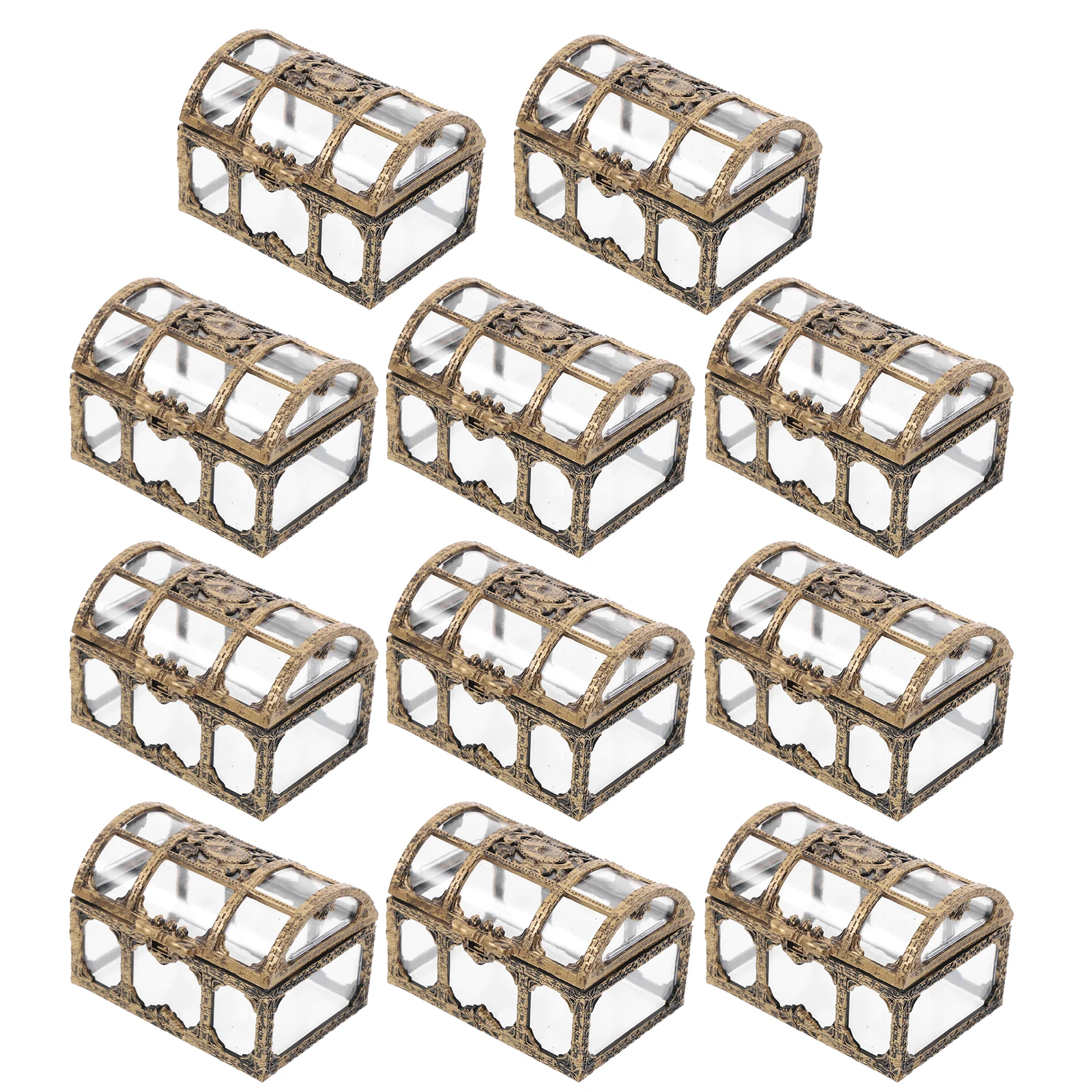 12pcs Wedding Favor Boxes Hollow Treasure Chest Design Bronze Plastic C y Packaging Party Treats Container Gifts
12pcs Wedding Favor Boxes Hollow Treasure Chest Design Bronze Plastic C y Packaging Party Treats Container Gifts